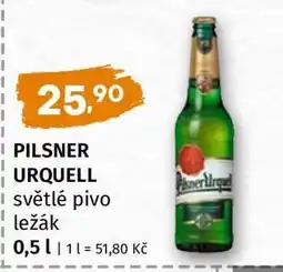 Terno Pilsner Urquell nabídka