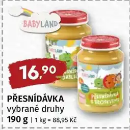 Terno PŘESNÍDÁVKA vybrané druhy nabídka