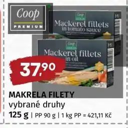 Terno Makrela filety nabídka