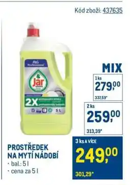 Makro Prostředek na mytí nádobí nabídka