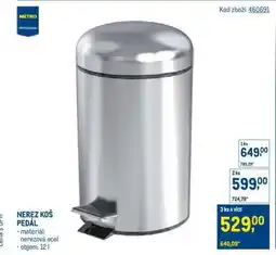 Makro NEREZ KOŠ PEDÁL nabídka