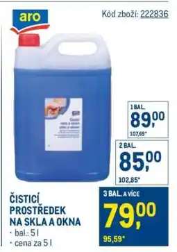 Makro Čisticí prostředek na skla a okna nabídka