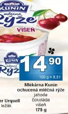 Jip Mlékárna Kunín ochucená mléčná rýže nabídka