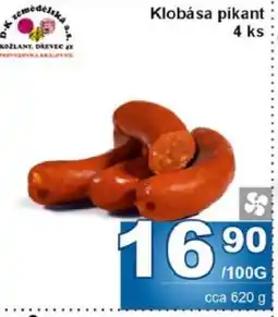 Jip Klobása pikant 4 ks nabídka