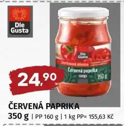 Terno červená paprika nabídka