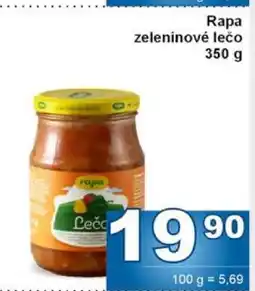 Jip RAPA Zeleninové lečo nabídka