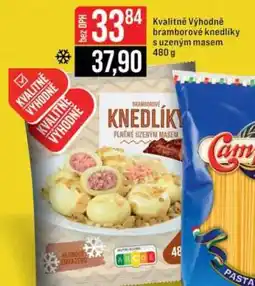 Jip Kvalitně Výhodně bramborové knedlíky s uzeným masem nabídka