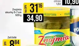 Jip Znojmia okurky 5-7 cm 520 g nabídka