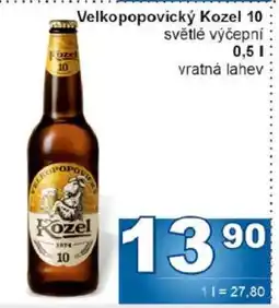 Jip Velkopopovický Kozel 10 nabídka