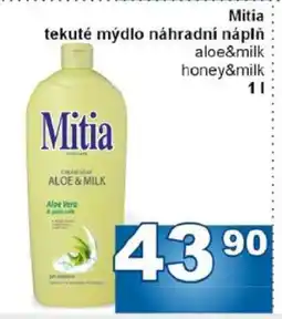 Jip Mitia tekuté mýdlo náhradní náplň nabídka