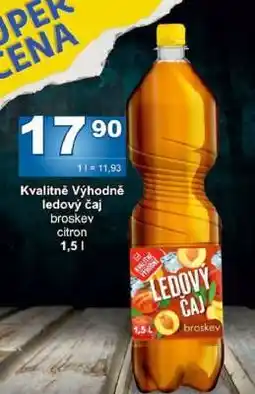Jip Kvalitně Výhodně ledový čaj broskev citron nabídka