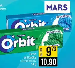 Jip Orbit žvýkačky nabídka