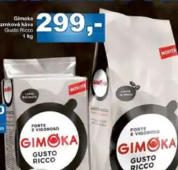 Jip Gimoka zrnková káva Gusto Ricco nabídka