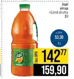 Jip Jupí sirup nabídka