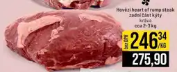 Jip Hovězí heart of rump steak nabídka
