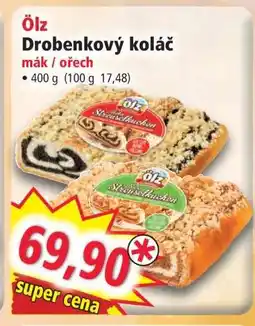 Norma Ölz Drobenkový koláč nabídka