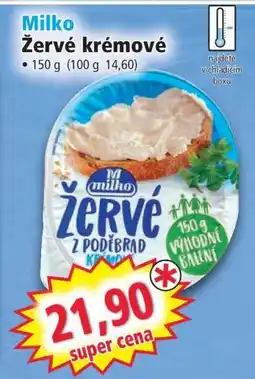 Norma Milko Žervé krémové nabídka