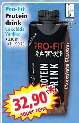 Norma Pro-Fit Protein drink nabídka