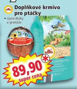Norma Doplňkové krmivo pro ptáčky nabídka