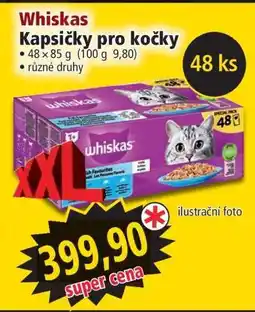 Norma Whiskas kapsičky pro kočky nabídka