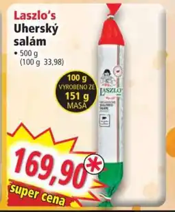 Norma Laszlo's Uherský salám nabídka