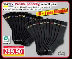 Norma Pánské ponožky, sada 11 párů nabídka