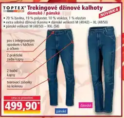 Norma Trekinkové džínové kalhoty dámské / pánské nabídka