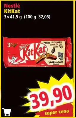 Norma Nestlé KitKat nabídka