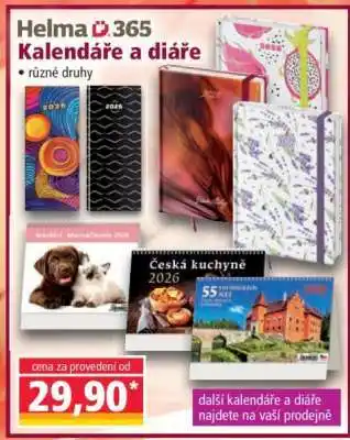 Norma Helma 365 Kalendáře a diáře nabídka