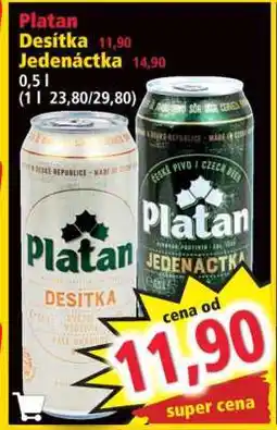 Norma PLATAN DESÍTKA nabídka