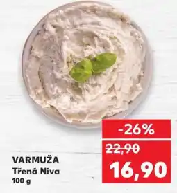Kaufland VARMUŽA Třená niva 100 g nabídka