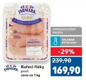 Kaufland Kuřecí řízky prsí nabídka