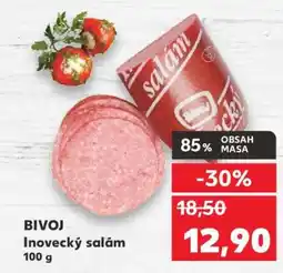 Kaufland BIVOJ Inovecký salám 100 g nabídka