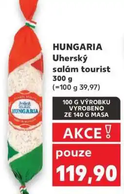 Kaufland HUNGARIA Uherský salám tourist 300 g nabídka