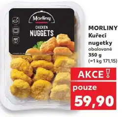 Kaufland MORLINY Kuřecí nuggetky obalované nabídka
