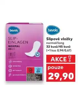 Kaufland Bevola Slipové vložky nabídka