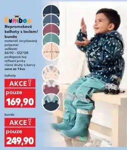 Kaufland Nepromořivé kalhoty s laclem/bunda nabídka