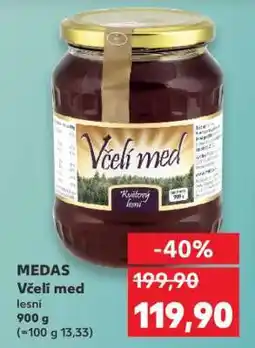 Kaufland MEDAS Včelí med lesní nabídka