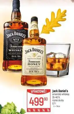 Globus Jack Daniel‘s nabídka