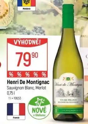Globus HENRI DE MONTIGNAC nabídka