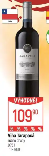 Globus Viña Tarapacá nabídka