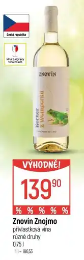 Globus Znovín Znojmo nabídka