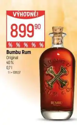 Globus Bumbu Rum nabídka