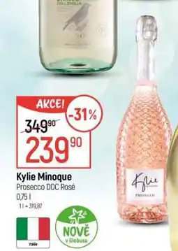 Globus Kylie Minoque Prosecco DOC Rosé nabídka