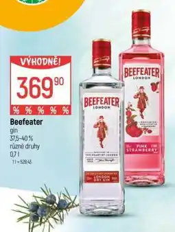 Globus Beefeater nabídka