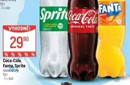 Globus Coca-Cola, Fanta, Sprite nabídka