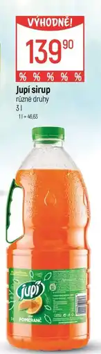 Globus Jupí sirup nabídka