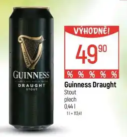 Globus Guinness Draught nabídka