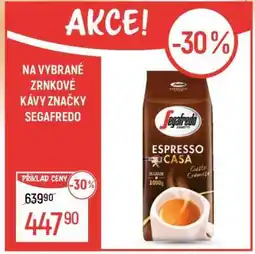 Globus Segafredo Espresso Casa nabídka