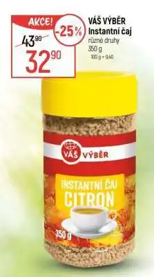 Globus Váš výběr Instantní čaj nabídka